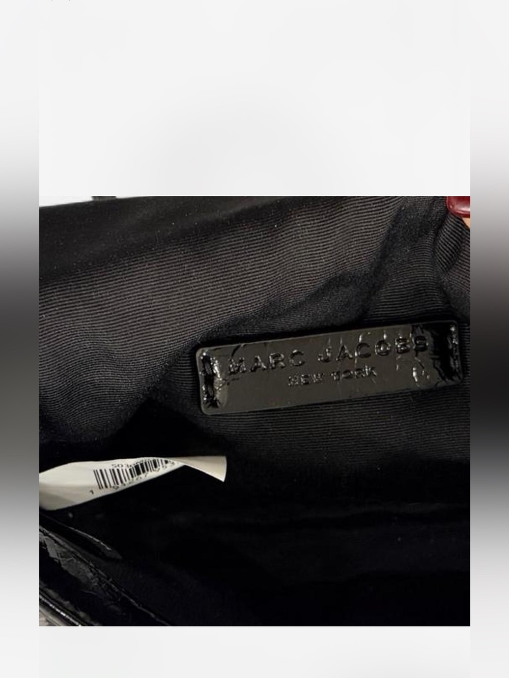 Marc Jacobs Patent Leather Black Crossbody Mini Bag - Picture 6 of 8